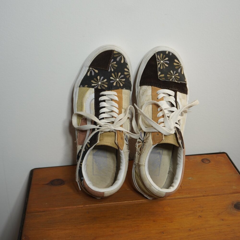 Vans Old Skool Divine Patchwork Sneaker, Size M7.… - image 3